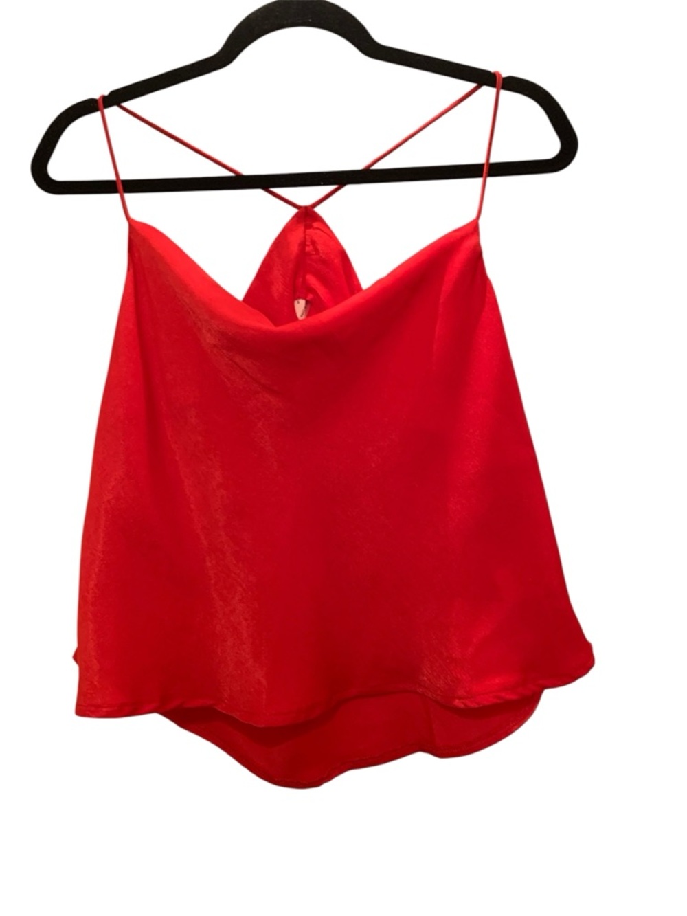 🩷GLAM🩷GORGEOUS SILKY COWL NECK CAMISOLE. NWOT